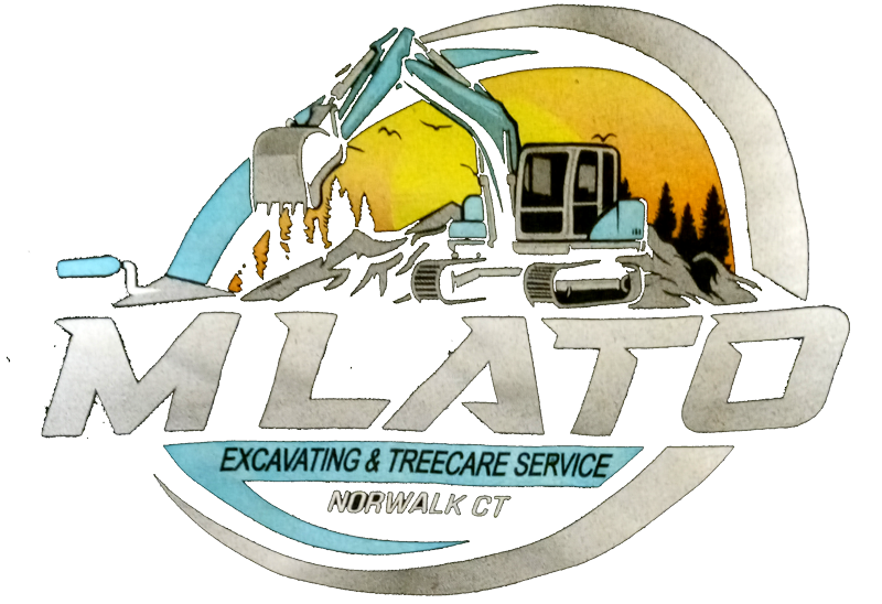 M Lato Excavating & Tree Care Service Logo